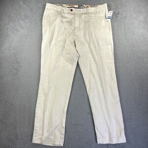 Tommy Bahama Pants Mens 36x30 Warm Sand La Jolla Linen‎ Lounge Golf Beach NEW
